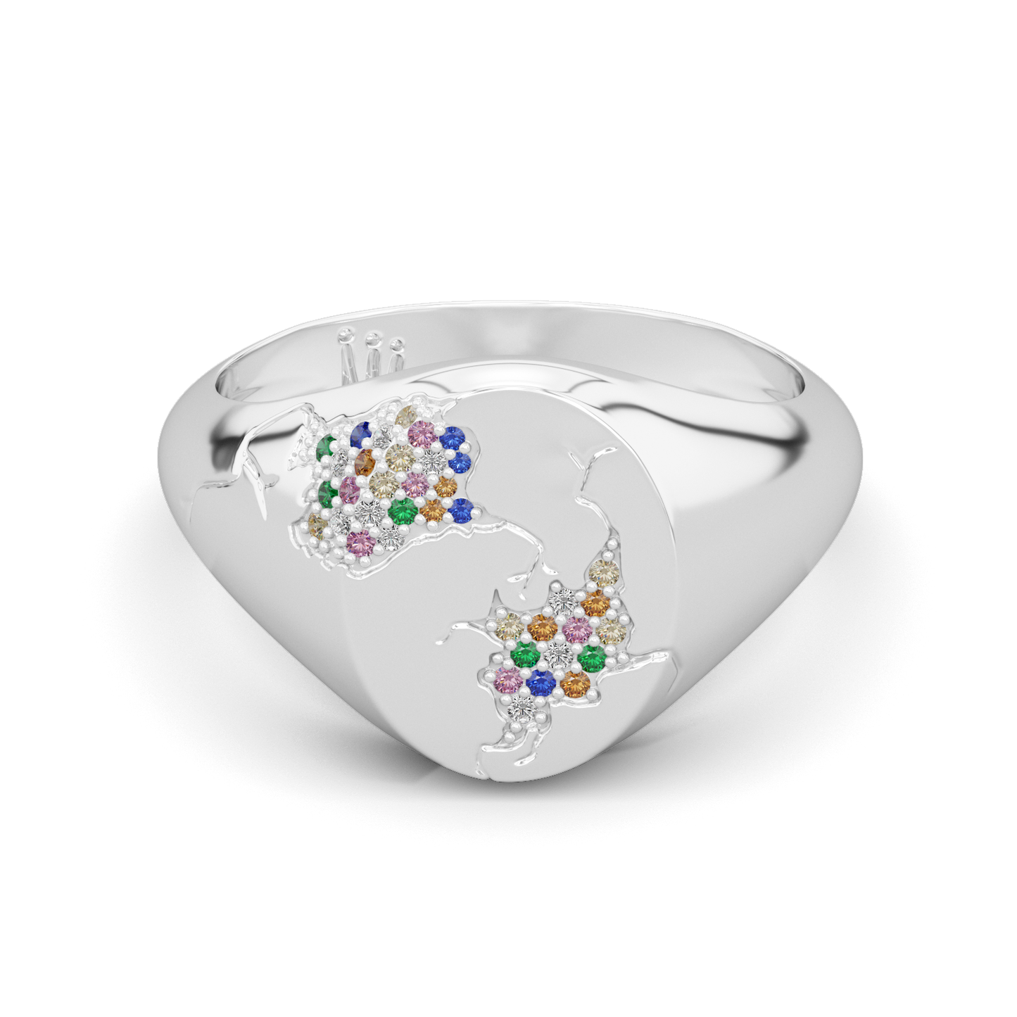 Consano Oval Signet Ring Silver