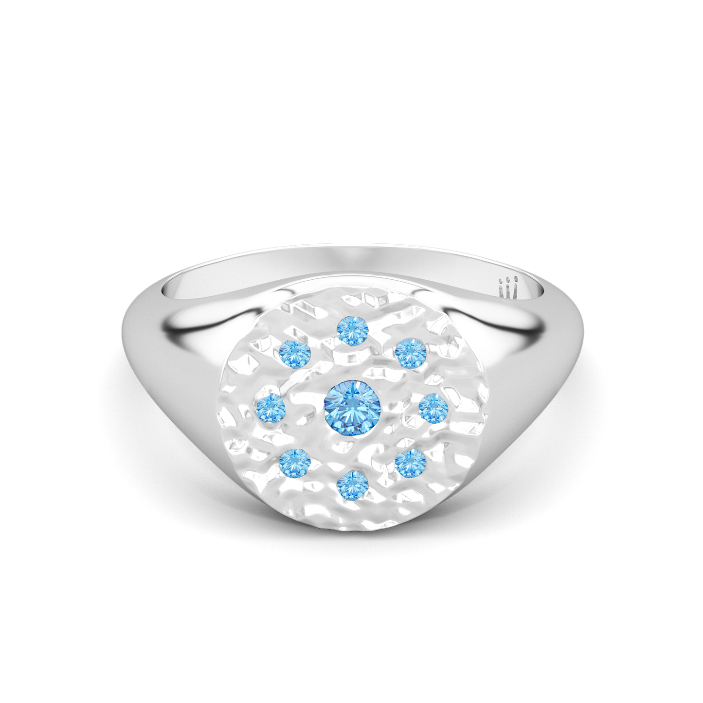 Doyenne Round Signet Ring “the izzy ring”