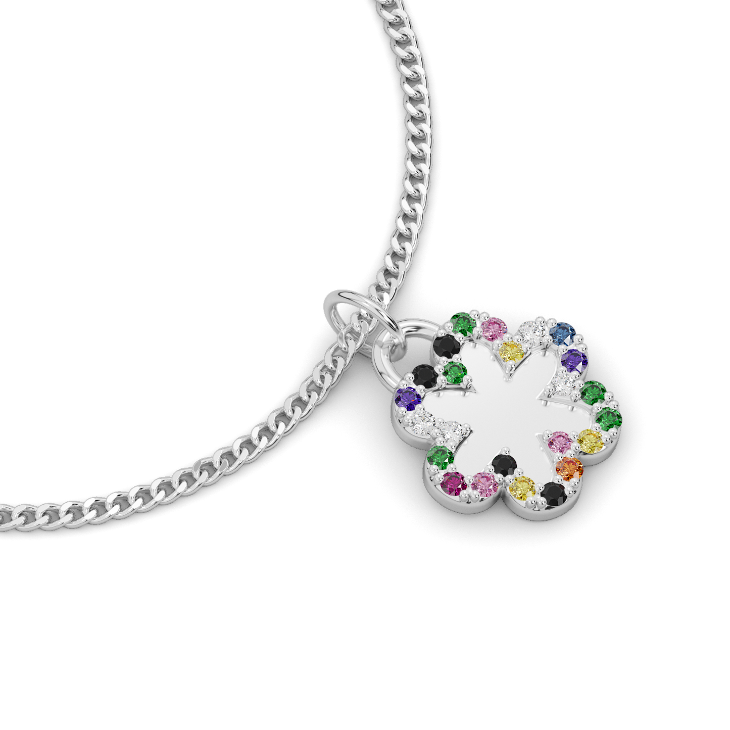 Carlos Floral Pendant